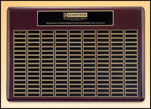 Perpetual Plaque with 144 Plates (Piano-Finish, 22"x30")